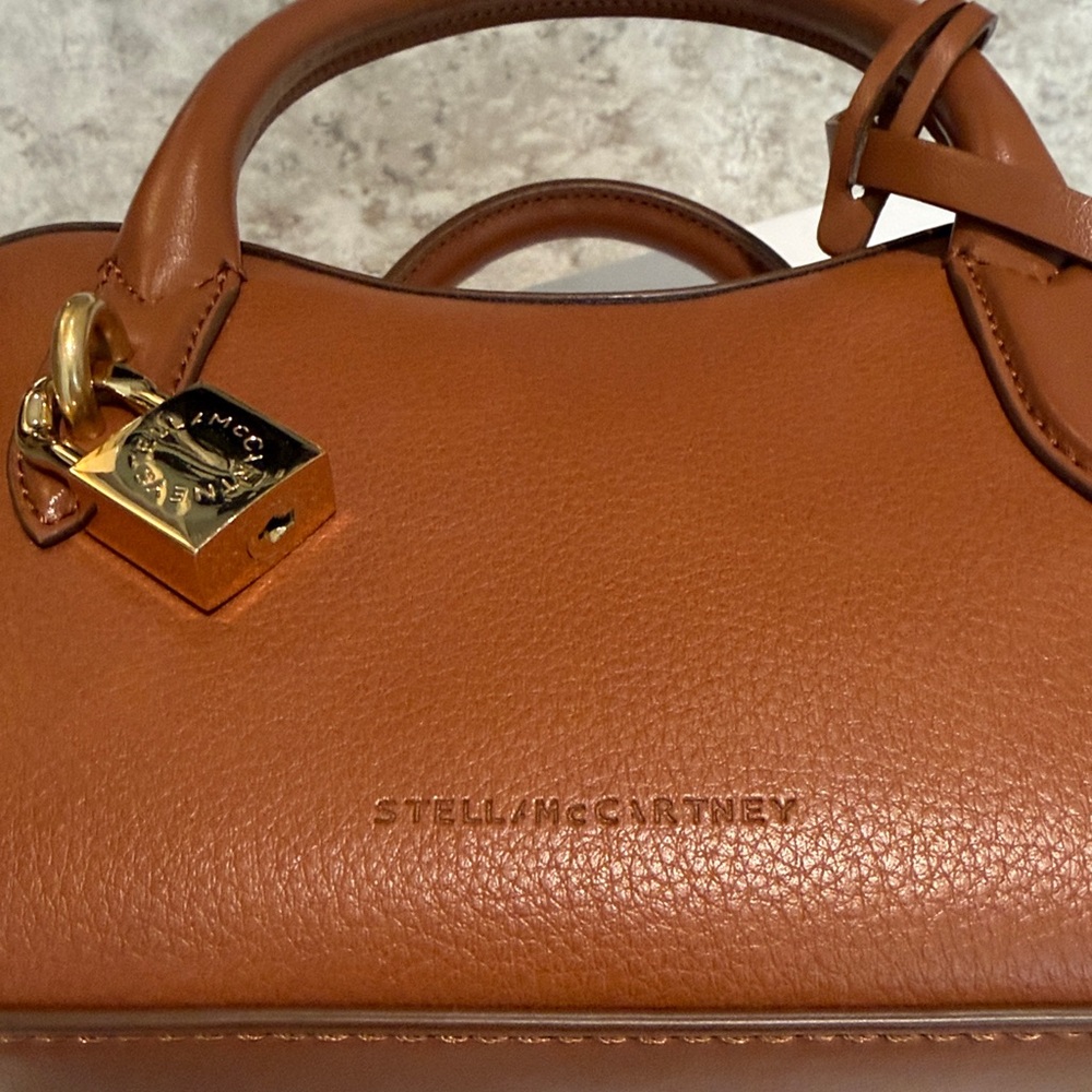 Stella McCartney Tan Satchel Bag - Picture 6 of 11